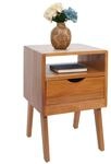 Mendler Nachttisch HWC-P16, Kommode Beistelltisch Nachtschrank Schrank,...
