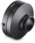 Objektiv-Adapter, f&uuml;r Nikon-F-Objektive an C-Mount-Kameras, Schwarz