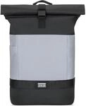 OAK25 Rolltop Rucksack Damen & Herren - Commute M - Reflektierender Fahrradrucksack -