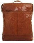 Spikes & Sparrow Rucksack cognac echt Leder Damen - 021100, Einheitsgr&ouml;&szlig;e