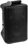 OMNITRONIC PORTY-8A Drahtlos-PA-System | Mobiles 8"-PA-System mit Akkubetrieb,