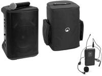 OMNITRONIC Set PORTY-8A Drahtlos-PA-System + Taschensender inkl. Headset +...