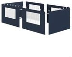 Zelsius Seitenw&auml;nde f&uuml;r Pavillon 3x6 m | 6-teilig, Blau |...