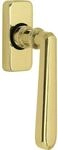 MARCHESI Fenstergriff ALT - WIEN - VK 7 x 37 , 45 /90 Grad Rast., Messing pol.