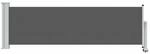 vidaXL Seitenmarkise 100 x 300 cm 100% Polyester Eisen Stahl, Verstellbares...