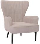 Mendler Lounge-Sessel HWC-K37, Cocktail-/Ohrensessel Polsterstuhl Retro Vintage...