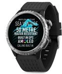 Reflex Active Sea Venture AMOLED GPS-Smartwatch, 50 m, schwimmsicher, schwarzes