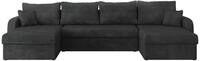 Mirjan24 Ecksofa Kristofer U, Design Eckcouch Couch mit Schlaffunktion, DREI