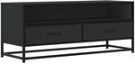 vidaXL TV-Schrank Schwarz 100x34,5x40 cm Holzwerkstoff und Metall