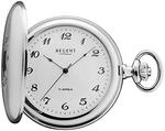 Regent Taschenuhr aus Metall in der Farbe Silber-Wei&szlig; 50 mm, 11340154