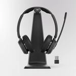 EPOS Impact 1000 MS UC ANC Bluetooth-Headset mit Ladestation und USB-C + USB-A