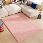 TAPISO Essence Teppich Hochflor Langflor Shaggy Rosa Rechteckig Super Weich...