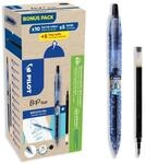 PILOT - 10er-Set B2P Gel + 5 Nachf&uuml;llungen + 5 Gratis - Tintenroller - Einziehbar