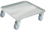 BRB Transportroller aus Edelstahl f&uuml;r Beh&auml;lter 500x500 mm