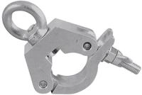 EUROLITE TPC-31 Klammer mit &Ouml;se, silber | Montageklammer f&uuml;r 50-mm-Rohr mit...