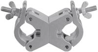 EUROLITE TPC-55 Klammer beweglich | Doppelte Montageklammer f&uuml;r 50-mm-Rohr,