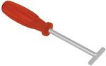 Tyrolit 195112 Diamant-Handabrichter mit Kunststoffgriff, 185 mm x 40 mm x 8 mm