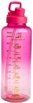 Paris Hilton &ndash; Motivations-Trinkflasche 2,0 Liter in pink&ndash; Inspirierende