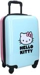 HELLO KITTY Hartschalenkoffer aus ABS - Reisetrolley f&uuml;r Kinder - 4 Rollen -