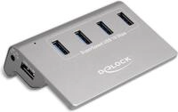 DeLOCK 64181 USB3.2Gen 2 Hub mit 4 USB Typ-A Ports