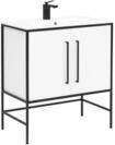 Schildmeyer Moris 701316 Waschtisch, kreidewei&szlig;, 77,3 x 45 x 89,2 cm