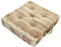 Homescapes Bodenkissen Morocco &ndash; Gestreiftes Sitzkissen 40x40 cm mit...