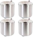 PROREGAL SuperSparSet 4x Runder feuerl&ouml;schender Wandaschenbecher | 2 Liter |...