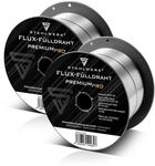 STAHLWERK FLUX F&uuml;lldraht &Oslash; 0,9 mm E71T-GS &ndash; 2 St&uuml;ck je 1 kg auf D100-Spulen