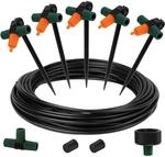 Siena Garden Bew&auml;sserungssystem Starterset Tropfer, 10 TLG. f&uuml;r Pflanzgef&auml;&szlig;e