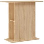 vidaXL Aquariumst&auml;nder Sonoma-Eiche 75 x 36 x 72,5 cm Holzwerkstoff