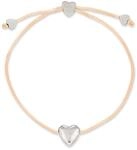 COPENHAGEN STUDIOS Bracelet Balloon Hearts - beige, silber - Damenarmband mit