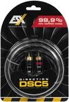 ESX DSC5 - Cinch-Audio-Stereokabel, 5 Meter aus hochleitf&auml;higem Vollkupfer...