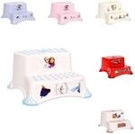 Lorelli Kinder Badhocker, zweistufig, Tritthocker, Gummi-Noppen, rutschfest,