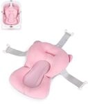 Chipolino Babybadewannen Netz und Kissen Multi, Kunststoffb&uuml;gel, ab Geburt pink