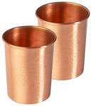 Bodhi Kupferbecher 2er Set | Ayurveda Trinkbecher aus reinem Kupfer |...