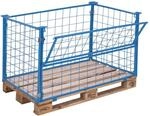 Palettenaufsatz, Typ 64 H&ouml;he 800 mm, f&uuml;r Paletten 800x1200 mm, Auflast 1000...
