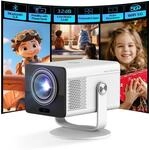 HP MC400 Tragbarer Mini Smart Beamer mit WiFi und Bluetooth, unterst&uuml;tzt 4K mit