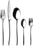 M&auml;ser, Serie Nigran, Besteck-Set, Edelstahl Besteck-Set f&uuml;r 6 Personen, Silber