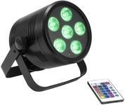 EUROLITE AKKU PAR 6 QCL | AKKU-LED-Scheinwerfer mit RGBW-Farbmischung, inkl.