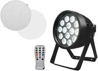 EUROLITE LED IP PAR 14x8W QCL | Wetterfester (IP65) Schweinwerfer mit