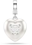 Swarovski Idyllia Charm, Verschiedene Schliffe, Perlfarbene Beschichtung, Herz,
