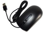 Dell Sapphire USB-Maus, kabelgebunden, Schwarz, EPEAT, Chicony, WW mit PE-Beutel