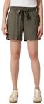 Street One Studio Mid Waist Shorts im Loose Fit Ashen Olive 34