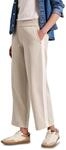 Street One Wide Leg Hose mit Gallonstreifen Clay Sand 40