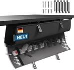 DESKSPACE Kabelwanne Schreibtisch Kabelmanagement - Beidseitig Klappbarer...