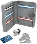 BASI | Schl&uuml;sselschrank mit passenden Profil-Halbzylinder 10/30 mm 