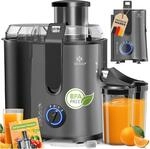 KESSER&reg; Zentrifuge Entsafter f&uuml;r Obst | Gem&uuml;se aus Edelstahl 1100W, gro&szlig;e