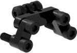 LEZYNE Flexible Vorbau-Halterung, vielseitige Aluminium-Fahrradlicht-Halterung...