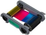 Evolis YMCKO Klebeband, 1/2 Panel, Farbe Primacy 2