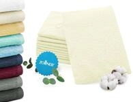 ZOLLNER 10er Set Waschhandschuhe in 16x21 cm - saugstarke und weiche...